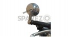 Royal Enfield Super Meteor 650 Bar End Mirrors with Mounts Chrome - SPAREZO